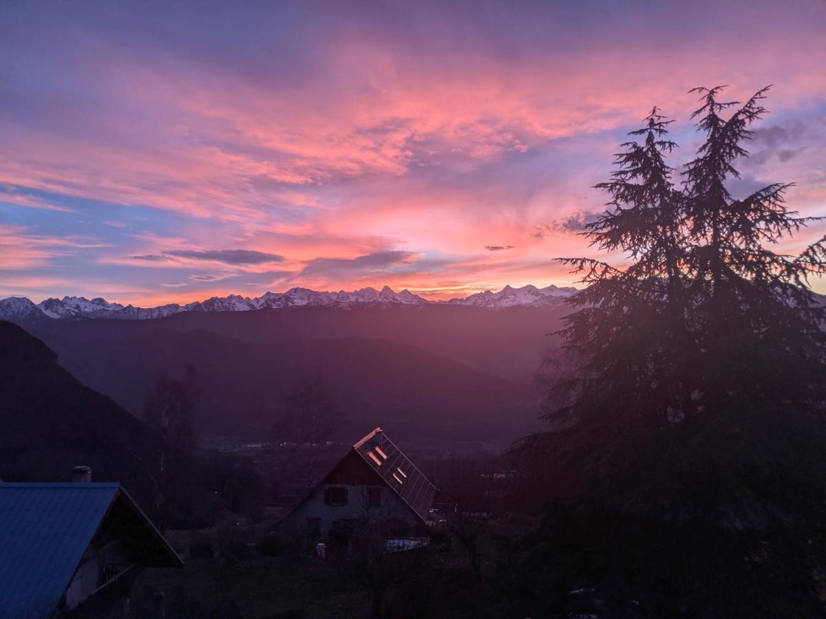 Saint Bernard du Touvet Appartement De Plain-Pied En Montagne Avec Vue Merveilleuse Sur Le Massif De Belledonne מראה חיצוני תמונה